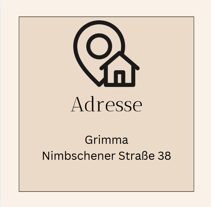 neue Anschrift: Grimma